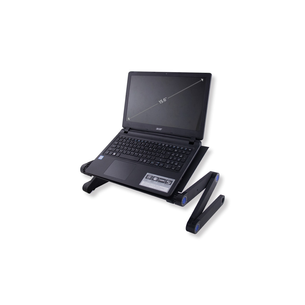 Suporte De Cama Desk Slim C Mousepad P Notebook Preto