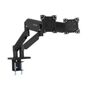Suporte de Mesa Articulado para 2 Monitores 15” a 32” Vesa Preto Aoc