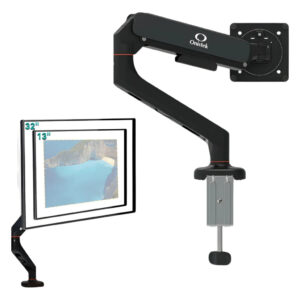 Suporte de Monitor Articulado Pistão a Gás 13″ a 32″ Vesa 75×75