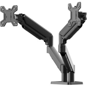 Suporte de Monitor Duplo Articulado Mola Gás 12″ a 32″ Até 10kg