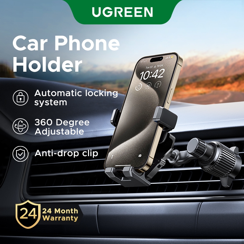 Suporte De Telefone De Ventilação Ugreen Para Carro Nunca Bloqueia O