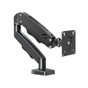 Suporte Ergonômico de Mesa, Monitor 17″ a 35″, Pistão a Gás, Suporte