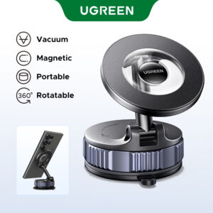 Suporte Magnético Para Telefone A Vácuo Ugreen Portátil 360 Giratório