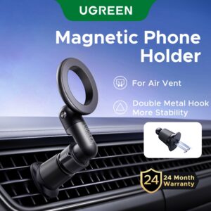 Suporte Magnético Para Telefone Carro Com Ventilação De Ar Ugreen 360