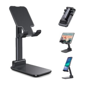 Suporte Metal De Mesa Para iPad iPhone Celular Rock Ajustável