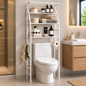 Suporte Organizador Grande 177cm Multiuso Para Banheiro C 3