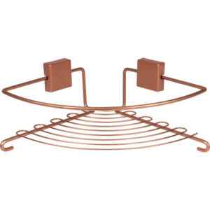 Suporte Shampoo Canto Curvy Cobre Bel