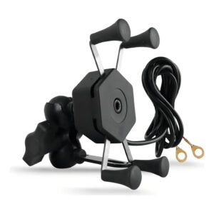 Suporte Universal Para Celular Com Carregador USB À Prova D’água Para