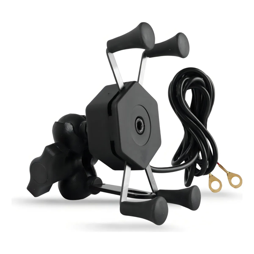 Suporte Universal Para Celular Com Carregador USB À Prova D’água Para
