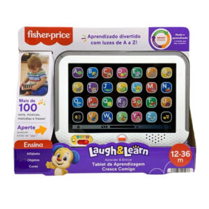 Tablet de Aprendizagem com Luz e Som Cresce Comigo Fisher-Price