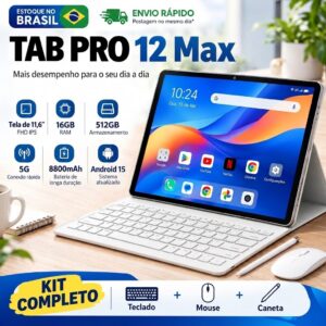 Tablet Hancdon PRO12 Max 11.6" FHD 16GB+512GB Android 15 8800mAh 5G