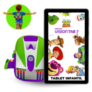Tablet Infantil Positivo Vision Tab 7 Toy Story Disney 3GB RAM 64GB