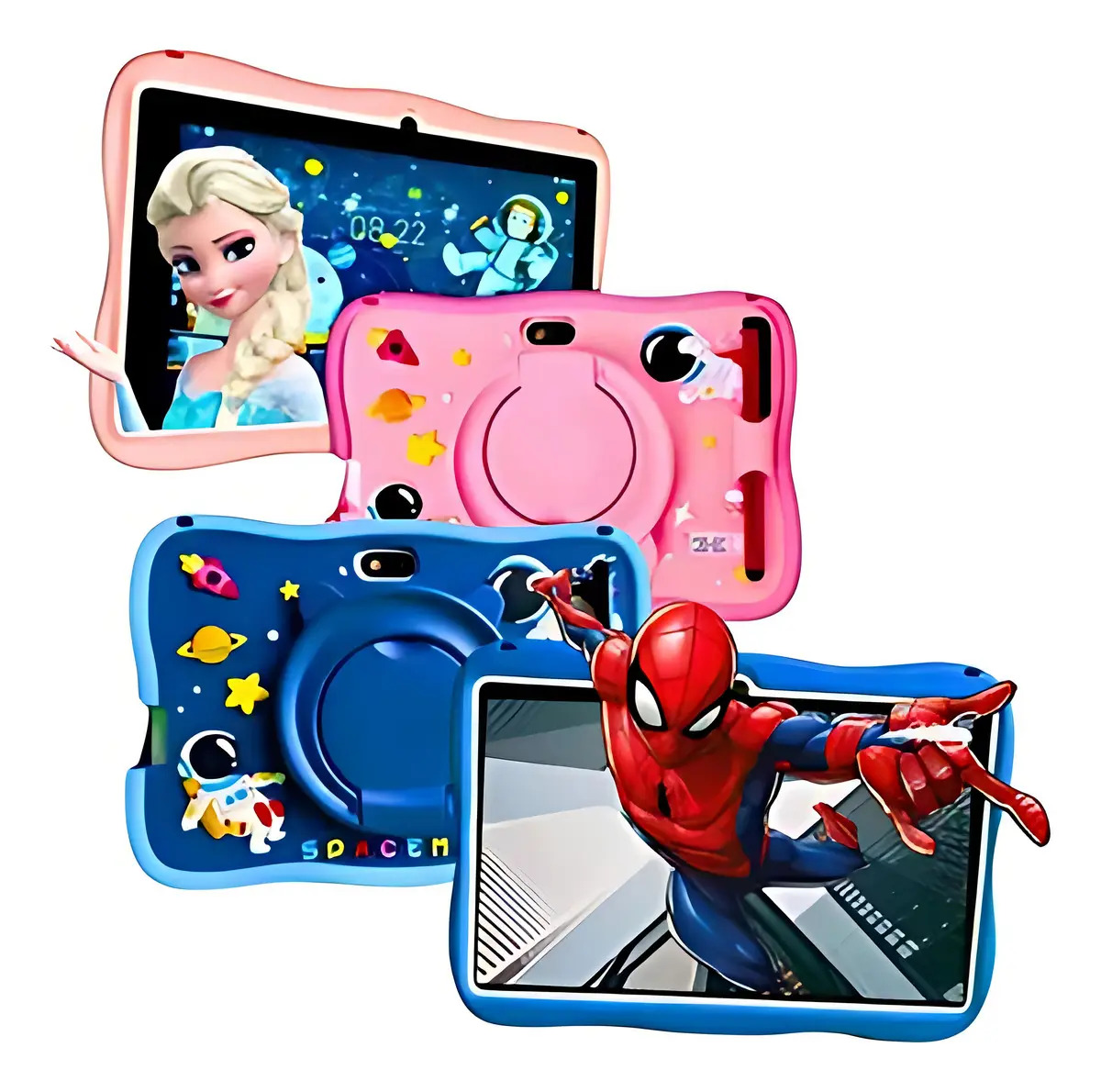 Tablet Mil07 Infantil Milli 6gb Ram 128gb Astronauta Kids Cor Azul — Informática