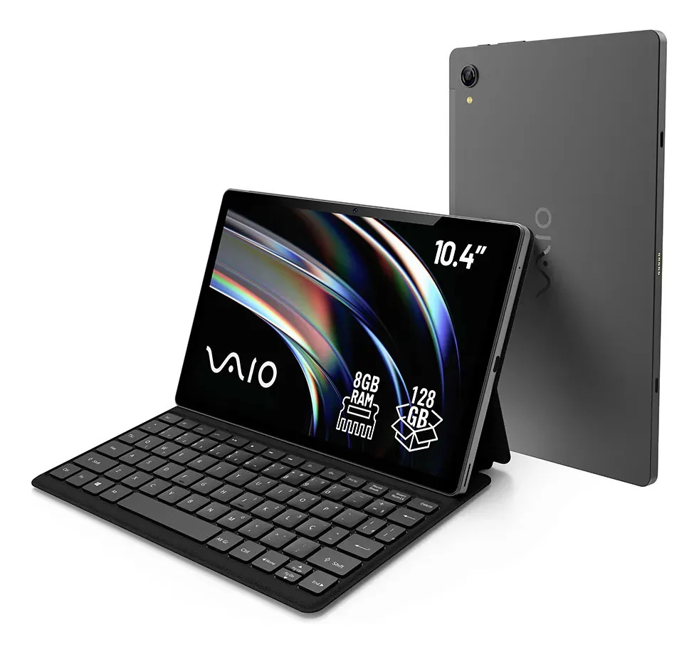 Tablet Vaio TL10 8GB 128GB Octa-Core, Tela 10.4” 2K, 4G WiFi, Câmera — Informática