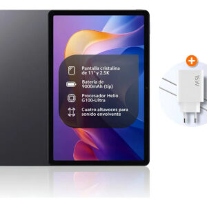 Tablet Xiaomi Redmi Pad 2 11 128 4gb Wi-fi Gray+capa Black Cor Cinza