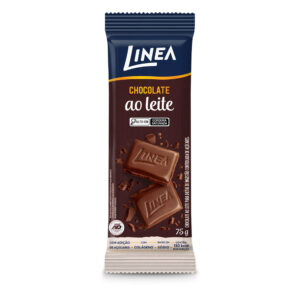 Tablete Chocolate Ao Leite Linea 75g