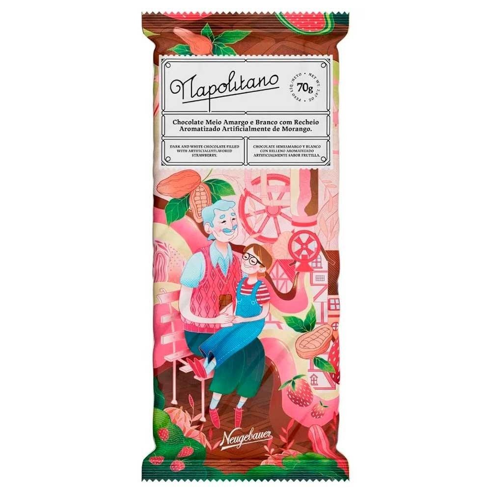 Tablete Chocolate Napolitano 70g Neugebauer