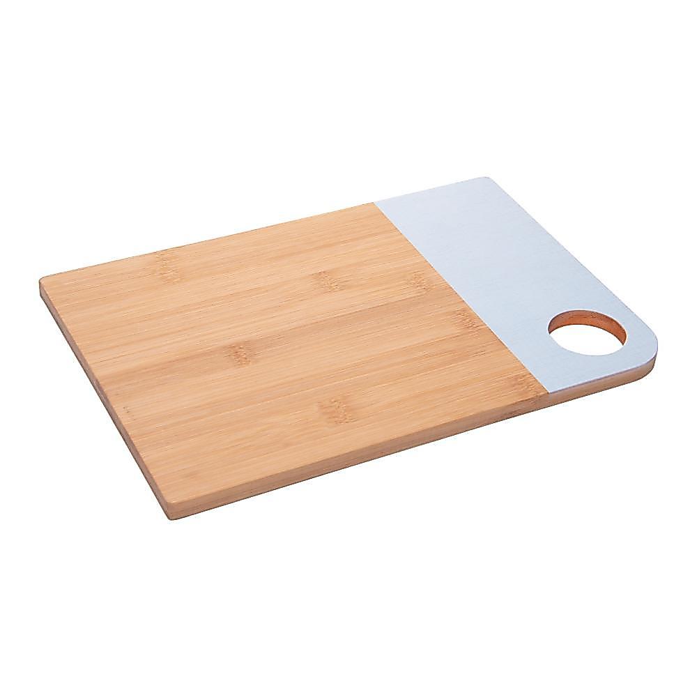 Tábua de Corte Lignora Retangular 32cm Bambu Azul Wolff para Carnes