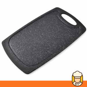 Tábua de Corte Pequena 25x14,5cm Polímero Resistente Legumes Carne — Cozinha e Utensílios