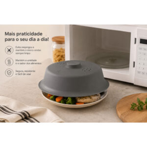Tampa Para Micro-ondas OU Linha Gusto Protetor Anti Respingo Para — Eletroportáteis