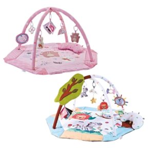 Tapete De Atividade Bebê Cercado Ginásio Interativo 4×1 Brinquedo