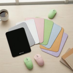 Tapete de mouse para jogos pequeno, 15x20cm, bordas costuradas