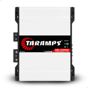 Taramps HD2000 2000W Rms 1 Canal 4 Ohms Classe D com LEDs On Clip