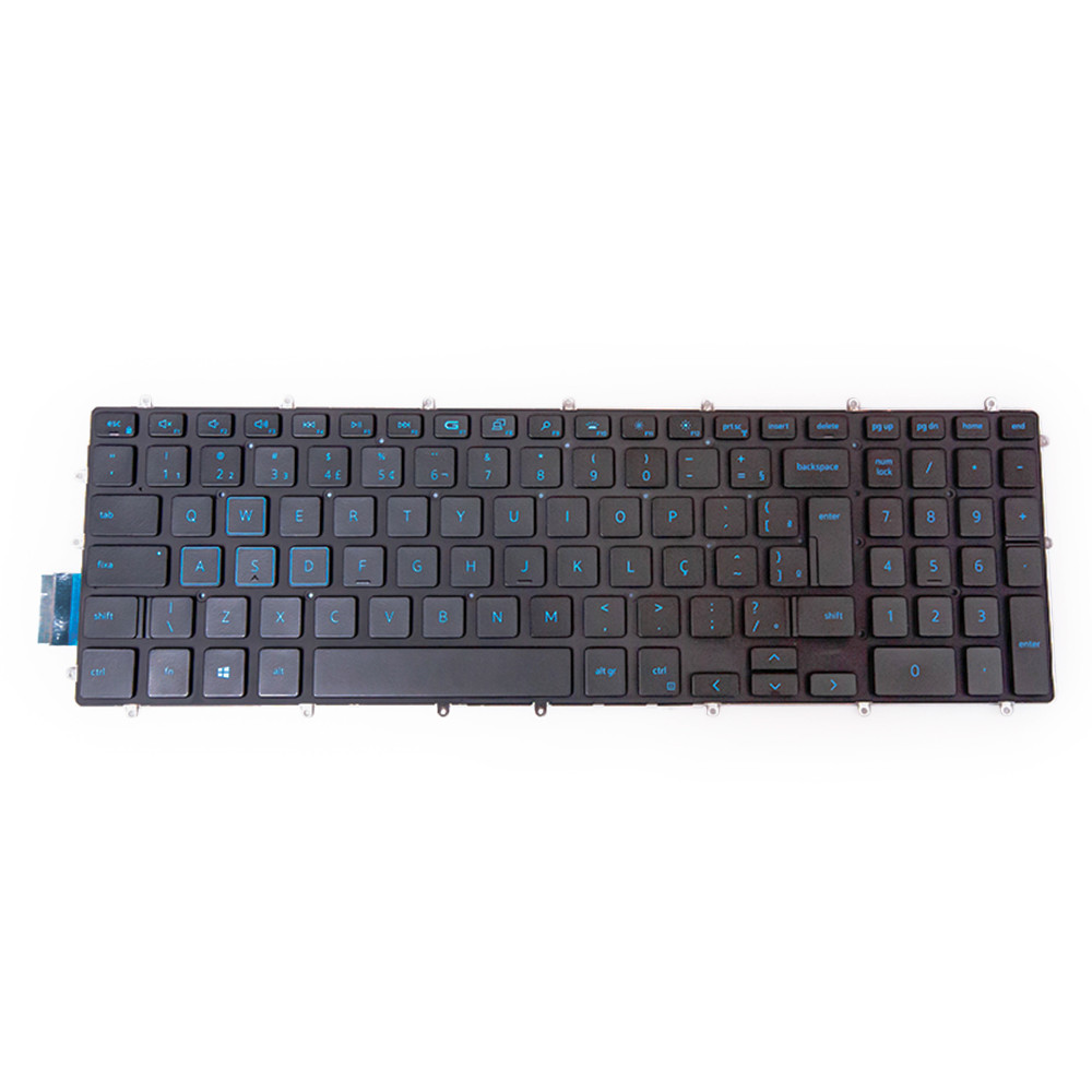 Teclado para Notebook compatível com Dell Inspiron ABNT2