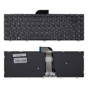 Teclado para Notebook compatível com Dell Inspiron ABNT2