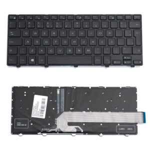 Teclado para Notebook compatível com Dell Part Number ABNT2