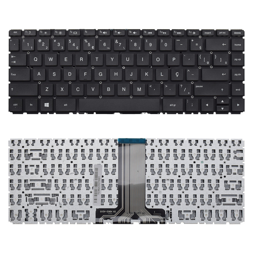 Teclado para Notebook compatível com Hp Part Number ABNT2