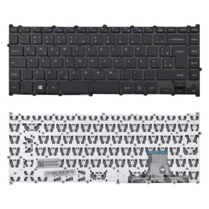 Teclado para Notebook compatível com Samsung Essentials NP300E4L ABNT2