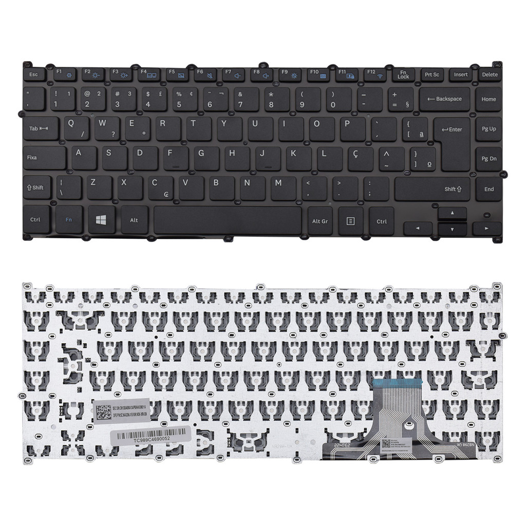 Teclado para Notebook compatível com Samsung Essentials NP300E4L ABNT2 — Informática