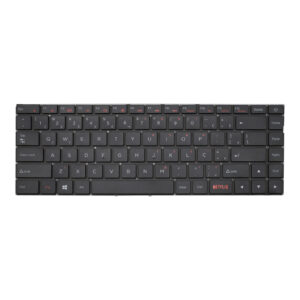 Teclado para Notebook Positivo Motion C4500C ABNT2 Botão Netflix