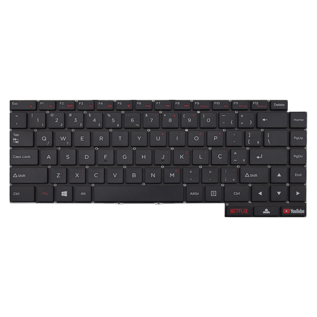 Teclado para Notebook Positivo Motion Q232B — Informática