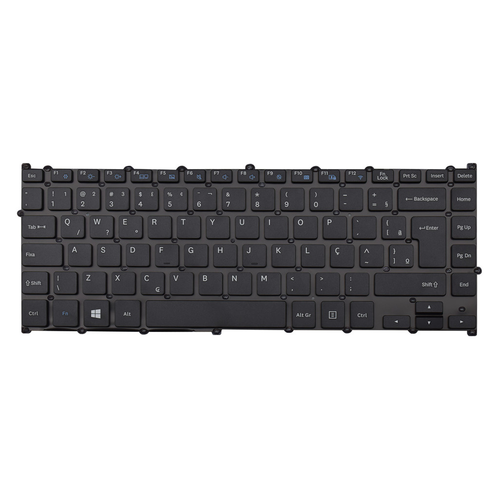 Teclado para Notebook Samsung ABNT2 Preto