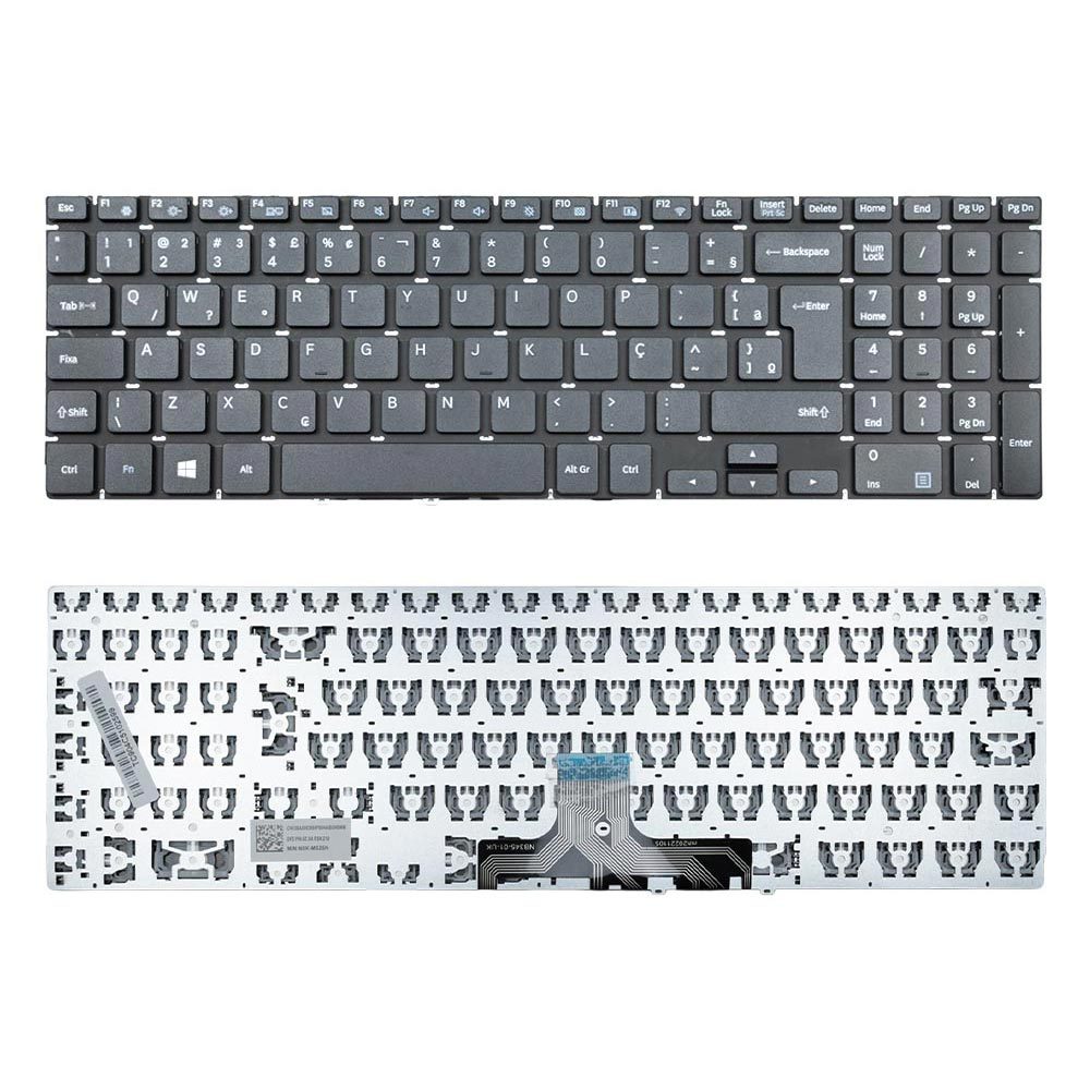 Teclado para Notebook Samsung Expert Sem Moldura — Informática