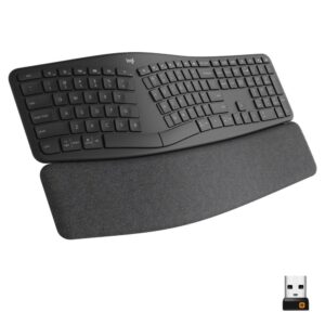 Teclado sem fio Logitech Ergo Windows e Mac