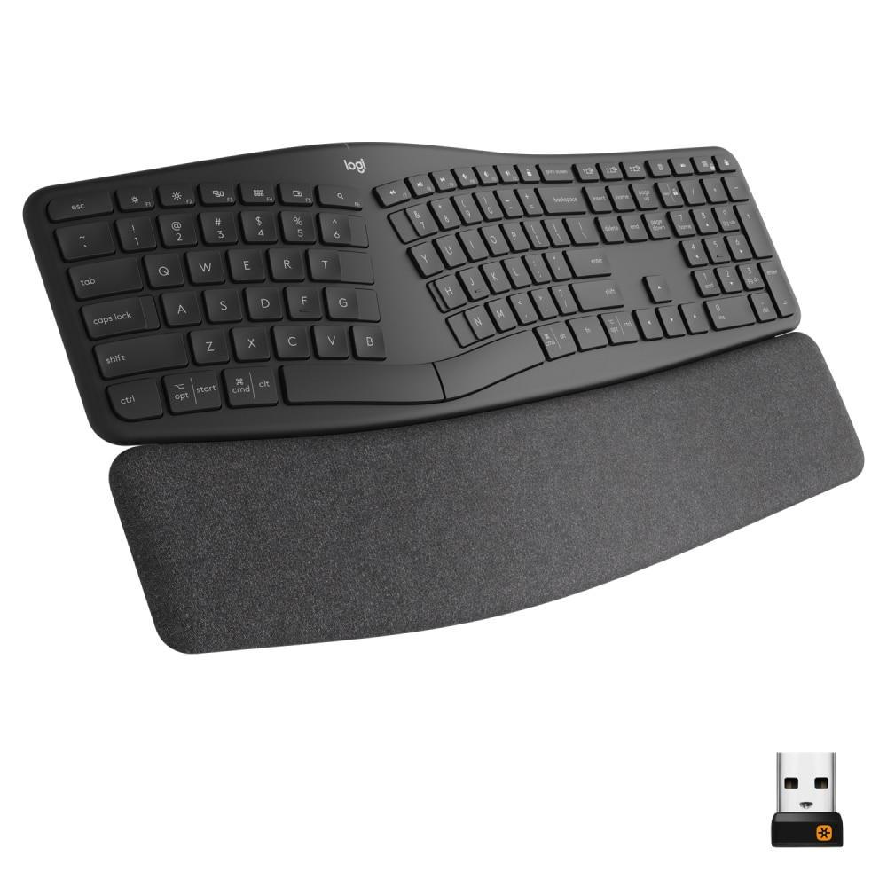 Teclado sem fio Logitech Ergo Windows e Mac — Informática