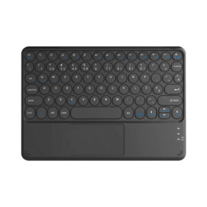 Teclado Trackpad Bluetooth WB Preto Tablet Ipad E Celular