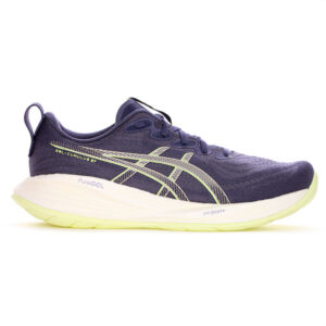 Tênis Asics Gel Cumulus 27 Azul e Amarelo Neon Masculino