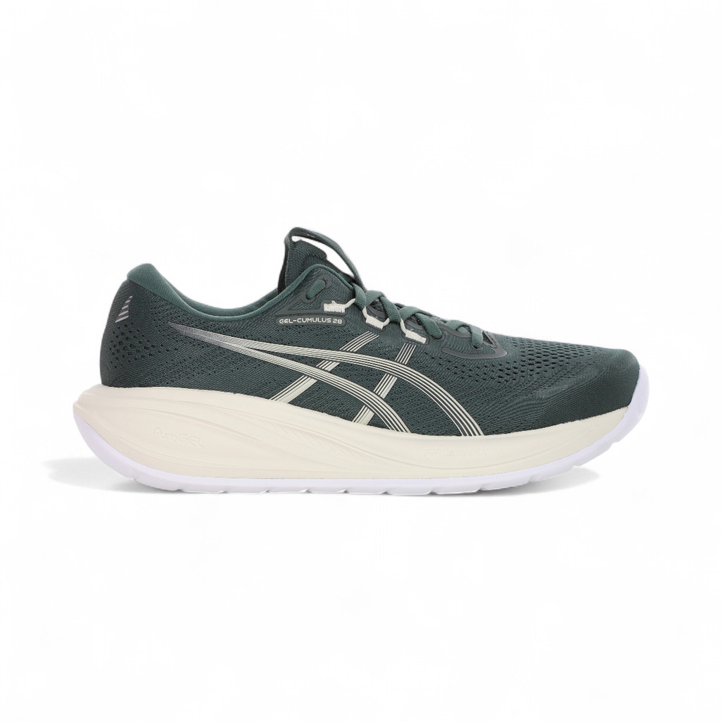 Tênis Asics Gel Cumulus 28 Verde e Off White Masculino