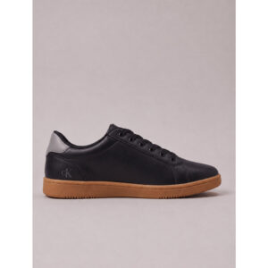 Tênis Calvin Klein Jeans Slim New Basic Preto Cinza Medio