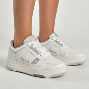 Tênis Casual Feminino Via Marte Branco Básico Confortável Versátil