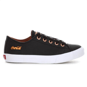Tênis Coca Cola Atlanta Leather Preto e Cobre Feminino