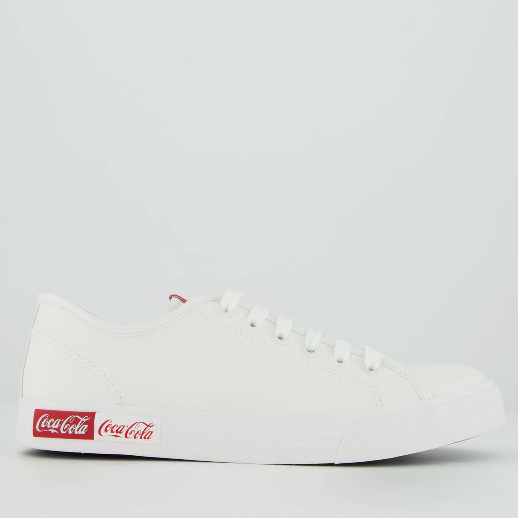 Tênis Coca Cola Blend Basic Town Branco — Calçados