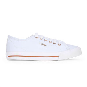 Tênis Coca Cola Chandler Town Branco Azulado e Cobre Feminino