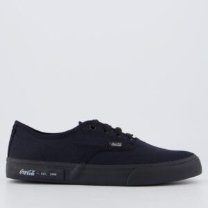 Tênis Coca Cola Kick Summer Feminino Preto e Cinza