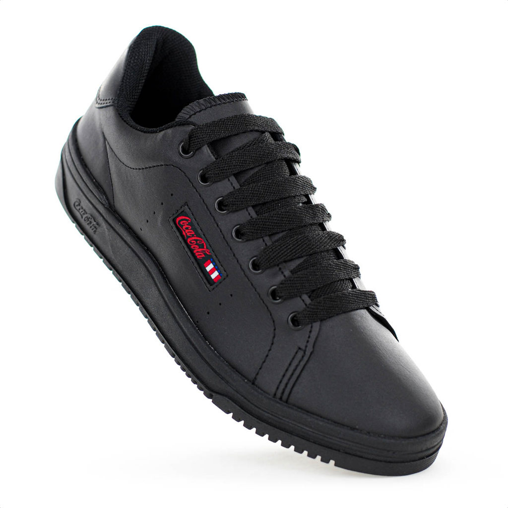 Tênis Coca Cola March Maverick All Black Feminino — Calçados