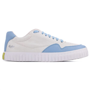 Tênis Coca Cola New Hope Town Off White e Azul Claro Feminino